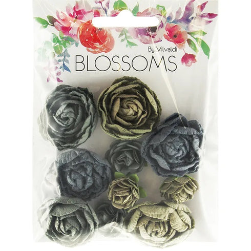 Assorted Sizes English Roses Flower (available in 6 colours)